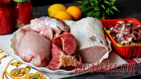 Большая заморозка еды на неделю / Мясное меню на каждый день