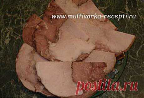 Прессованное мясо в мультиварке |