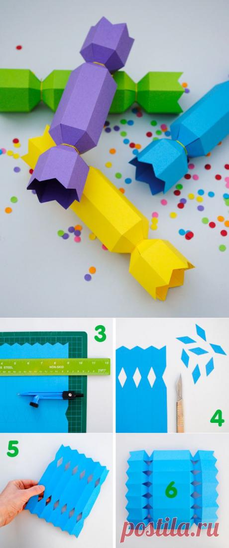 Оригинальная упаковка подарка своими руками, мастеркласс / Детское творчество - аппликации, поделки из цветной бумаги, картона, теста, пластилина, пластиковых бутылок для детей / Лунтики. Развиваем детей. Творчество и игрушки