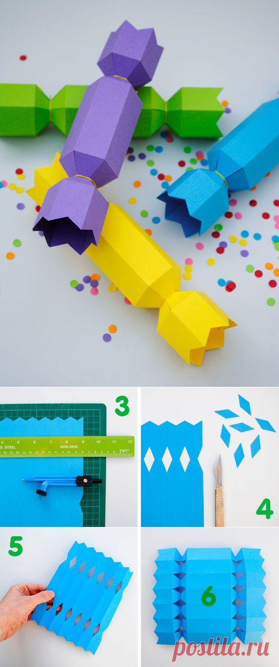 Оригинальная упаковка подарка своими руками, мастеркласс / Детское творчество - аппликации, поделки из цветной бумаги, картона, теста, пластилина, пластиковых бутылок для детей / Лунтики. Развиваем детей. Творчество и игрушки