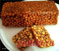 Десерт из кукурузных палочек со сгущёнкой. | Шедевры кулинарии