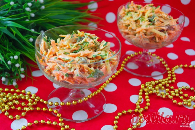 Простой салат на каждый день - пошаговый рецепт с фото на Повар.ру