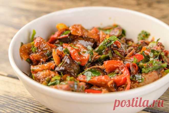 Запеченные овощи по-армянски - бомбическая закуска! Аромат и вкус непередаваемый!