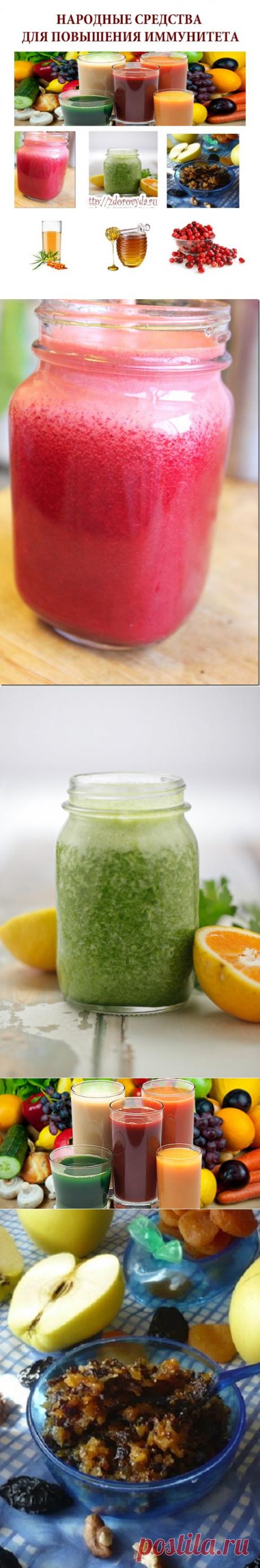 Повышение иммунитета народными средствами
