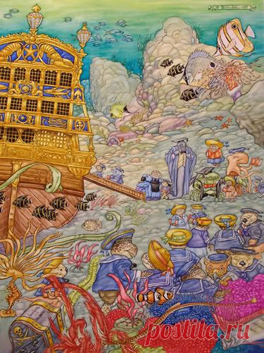 Alice in Wonderland by Angel Dominguez Алиса в стране чудес Энжел Домингес | Алиса в Стране Чудес