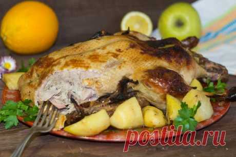 Утка целиком в рукаве. Главное блюдо на праздник | Простые и вкусные рецепты от 1000.menu на Яндекс Дзен | Яндекс Дзен