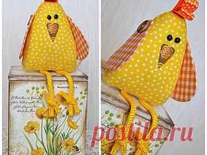 Шьем веселого пасхального цыпленка - Ярмарка Мастеров - ручная работа, handmade