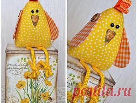 Шьем веселого пасхального цыпленка - Ярмарка Мастеров - ручная работа, handmade