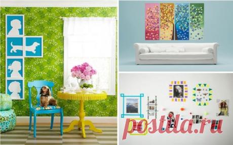 Креативные идеи преображения стен &amp;#8212; Делимся советами