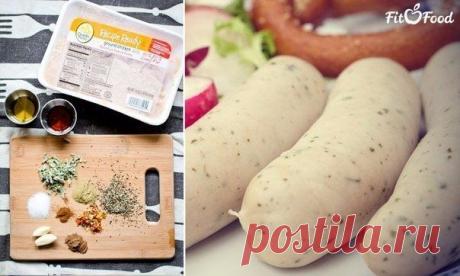 Домашние куриные сосиски