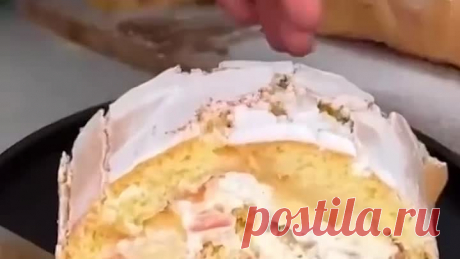 Рулет с яблоками - вкуснее торта
