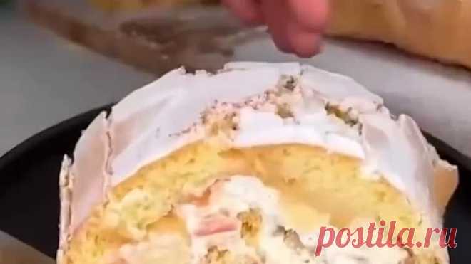 Рулет с яблоками - вкуснее торта