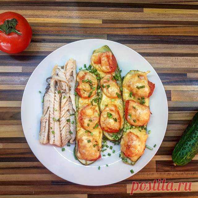 Запеченные кабачки пп Автор рецепта Дарина - Cookpad