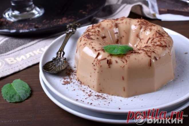 Вкусный десерт: молочное желе (похож на панна-котту)