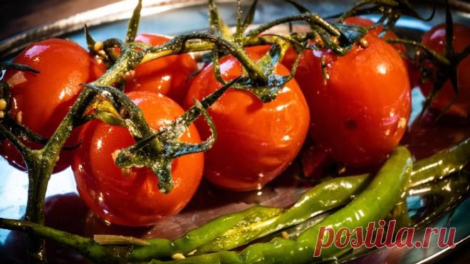 Бочковые помидоры в пакете