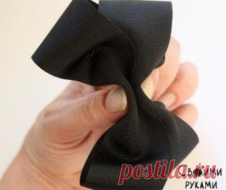 Как сделать красивый бантик