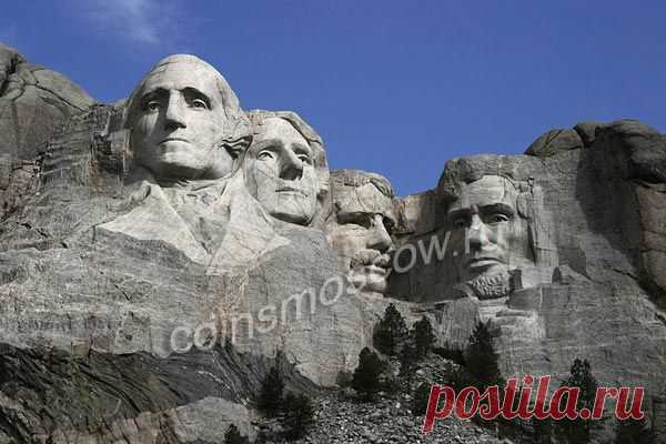 25 центов 2013 США Гора Рашмор (Mount Rushmore), 20-й парк, цветной цена, стоимость, состав, диаметр, толщина, тираж, видео, подлинность, вес, описание