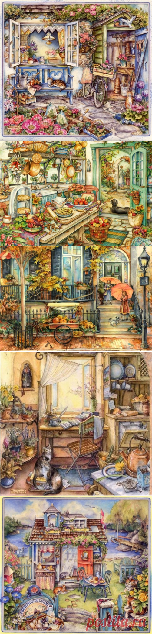 Чарующее волшебство картин Ким Якобс. - Разговоры на любые темы