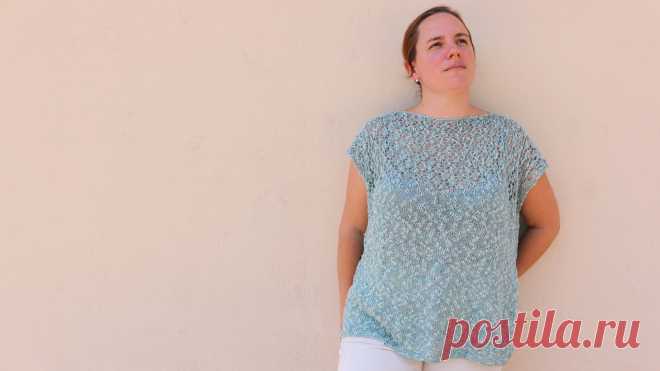 Koronkowa bluzka w romby – Lanas y Ovillos