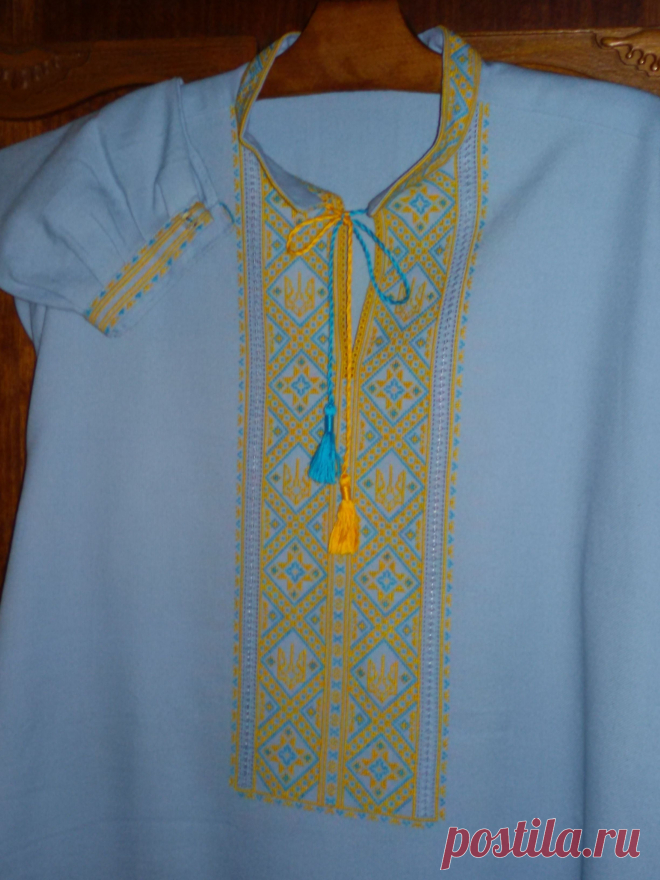 Мужская вышиванка