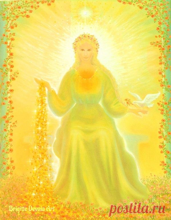 ♡ Исцеляющие рисунки Света от Brigitte Jost ♡