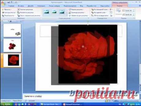 Как вставить анимированные картинки в PowerPoint