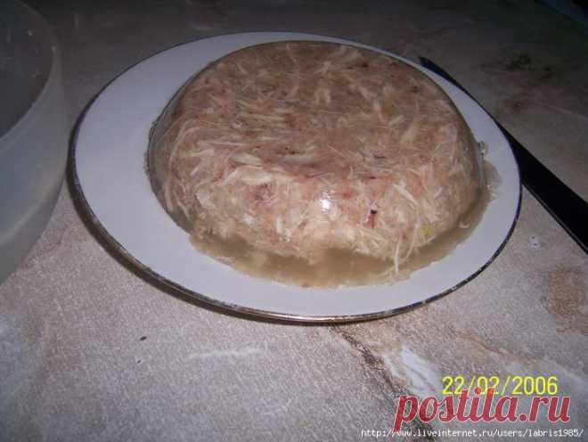 заливное.