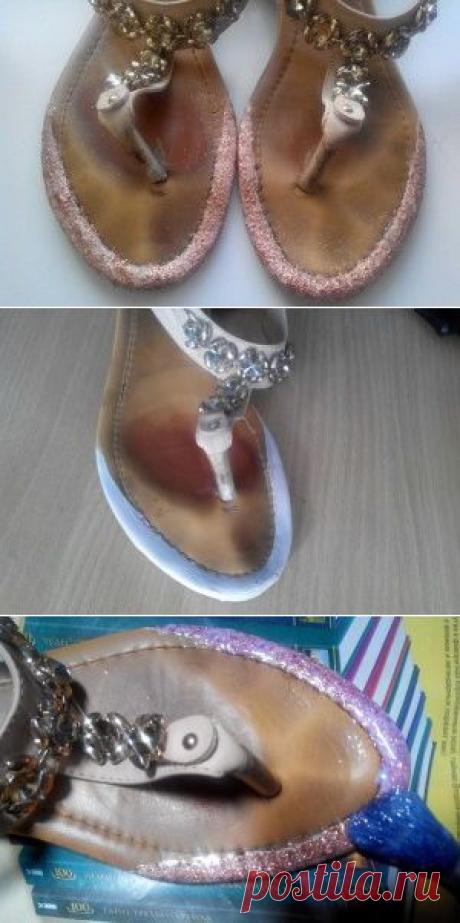 Обновление босоножек, МК | Переделки | Само Совершенство