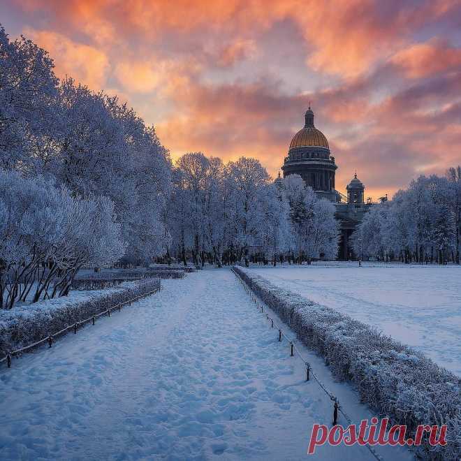 Снежный Питер, Россия (Большая коллекция фотографий) - artshots.ru