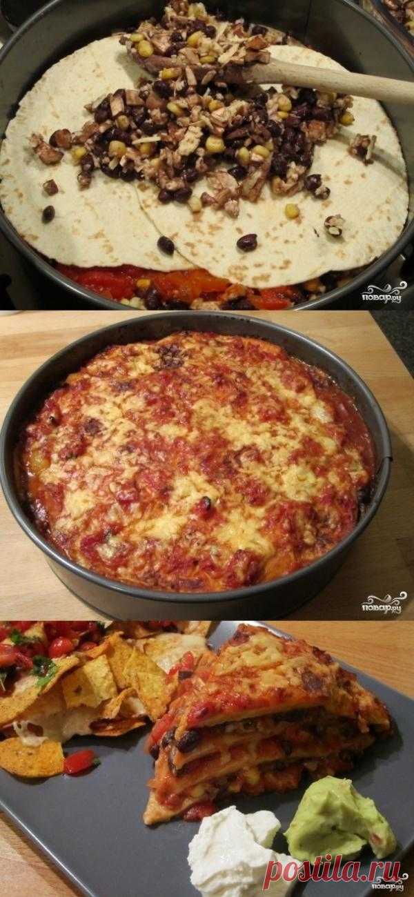Мексиканская лазанья