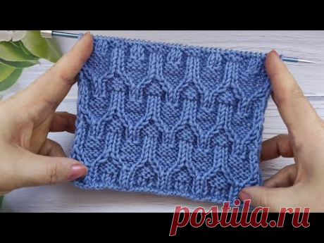 Fancy Knitting Pattern | Fantasiemuster stricken | Punto Fantasia ai ferri | Point Fantaisie Tricot