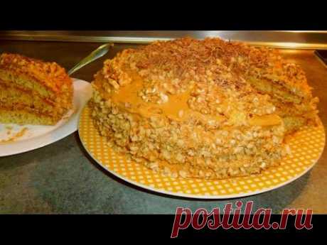 "ИДЕАЛ" вкусный торт с грецкими орехами рецепт от Inga Avak