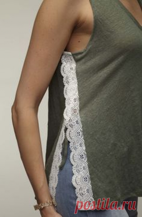 Top sans manches en lin  vert orage - tee-shirts femme - naf naf 2