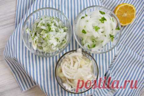 Маринованный лук к шашлычку. 3 рецепта Предлагаю Вашему вниманию 3 быстрых рецепта маринованного лука. Все три рецепта отлично подойдут к шашлыку, шаурме и салатам. 1 способ. Маринованный лук с укропом и уксусом. Ингредиенты: Лук — 1 шт...