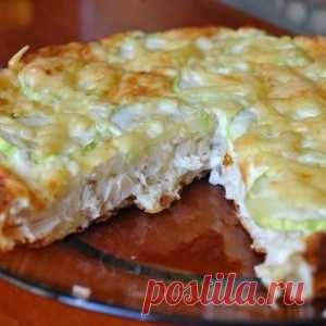 Лёгкий куриный пирог. - МирТесен