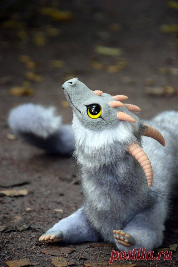 Siberian Dragon DUE TO THE HIGH DEMAND, ACTUAL WAITING PERIOD IS 8-9 MONTHS AFTER THE DATE OF PURCHASE! THIS ITEM CANT BE DELIVERED BEFORE CHRISTMAS 2018. ATTENTION! This is made to order toy! I dont have it in stock right now! Months will pass before it will be finished and shipped to you. Etsy
