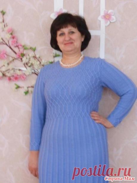 Платье вязаное - Вязание - Страна Мам