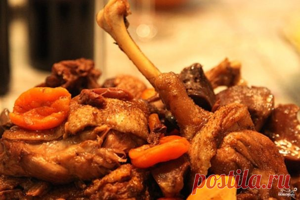 Гусь в утятнице - пошаговый рецепт с фото на Повар.ру