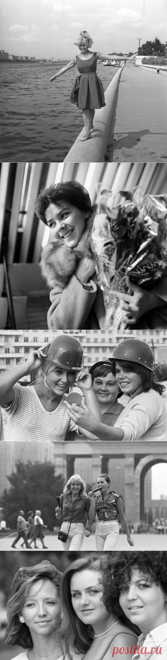 Фотографии советских женщин, совершенно не похожих на наших современниц / Назад в СССР / Back in USSR