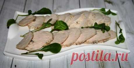 Пастрома из куриной грудки томленая в молоке - Простые рецепты Овкусе.ру