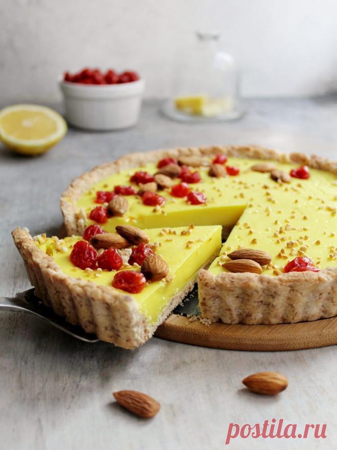 Вкуснейший лимонный тарт без глютена и яиц – AWAKEN SCHOOL