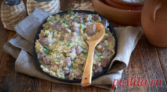 Ленивый хаггис из куриных сердечек. Пошаговый рецепт с фото на Gastronom.ru