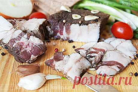 Сало с перцем - рецепт приготовления с фото от Kulina.Ru