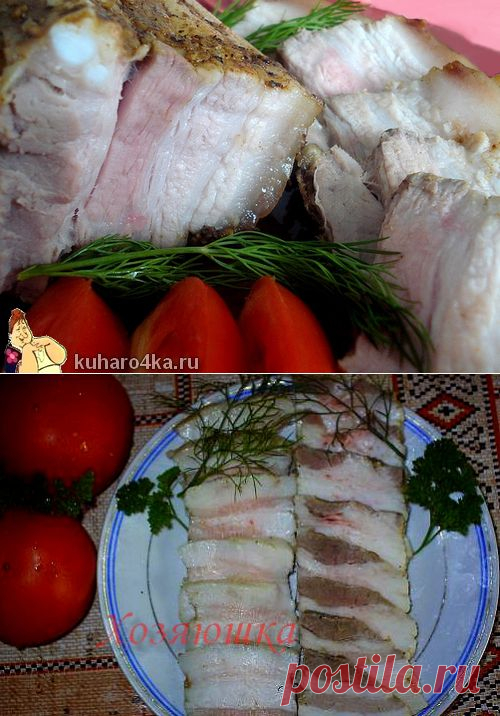 Рецепт домашней грудинки
