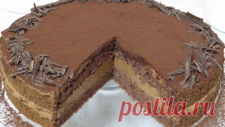 Этот Торт ГОТОВЯТ ВСЕ! ТРЮФЕЛЬНЫЙ Торт на Праздник! Яйца - 4 штСахар - 120 гМука - 120 гКакао - 1 столовая ложкаМасло растительное - 40 г (4 столовые ложки)Вода - 40 г (4 столовые ложки)Соль - щепоткаФорма для выпечки 24 см. диаметром.КРЕМ:Шоколад - 100 грСгущенное молоко - 200 гСливочное масло - 180 г