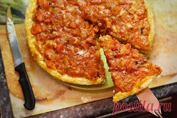 Tomato Tart (Тарт с помидорами / Tarte aux tomates).