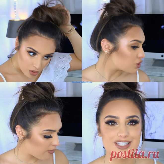 Amy-Rose Walker Hairstyle Bun