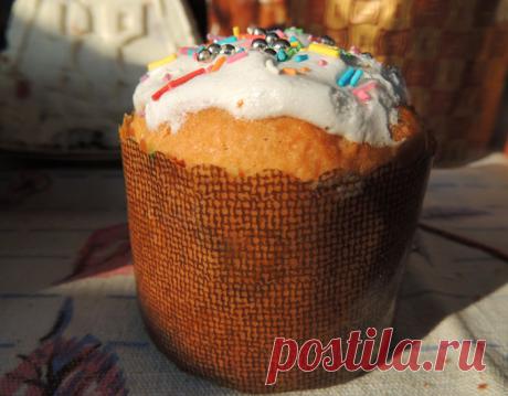 Рецепт вкусного пасхального кулича