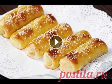 Бездрожжевые Рулетики с Творогом! Отличная Выпечка к Чаю! Ингредиенты: Тесто: Кефир - 250 мл Яйца - 1 шт Сахар - 2 ст.л Масло растительное - 3 ст.л Разрыхлитель - 1 ч.л Мука - 400 гр *************************...