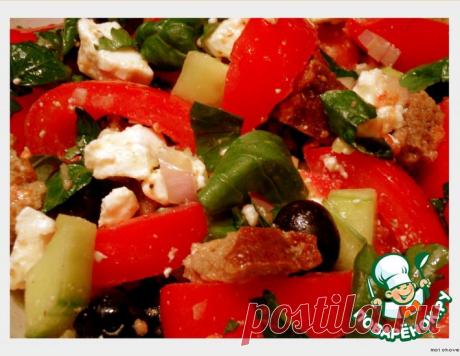 Салат "Панцанелла" – кулинарный рецепт